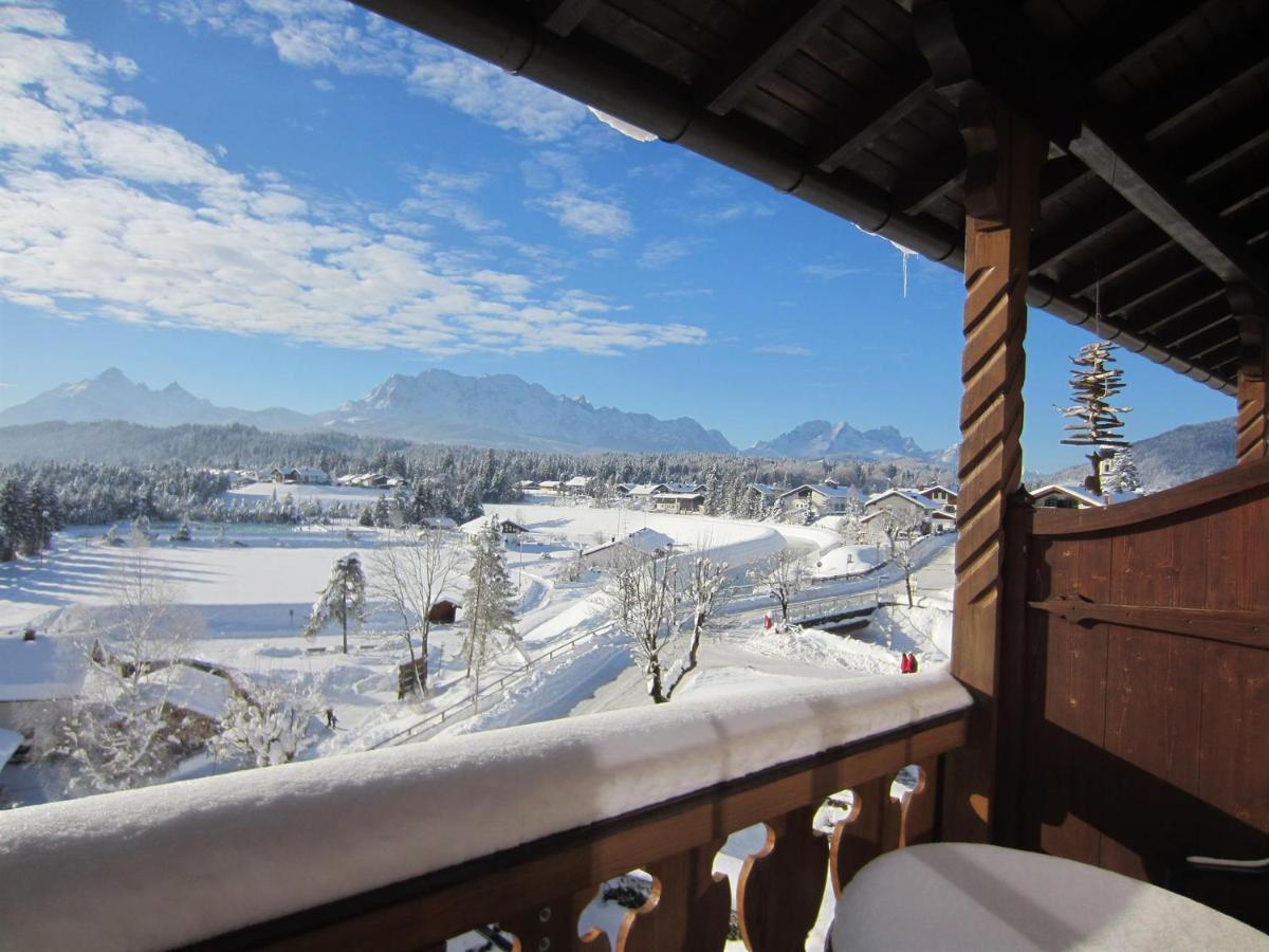 Apartamento Haus Abendsonne Familie Druxes Krün Exterior foto